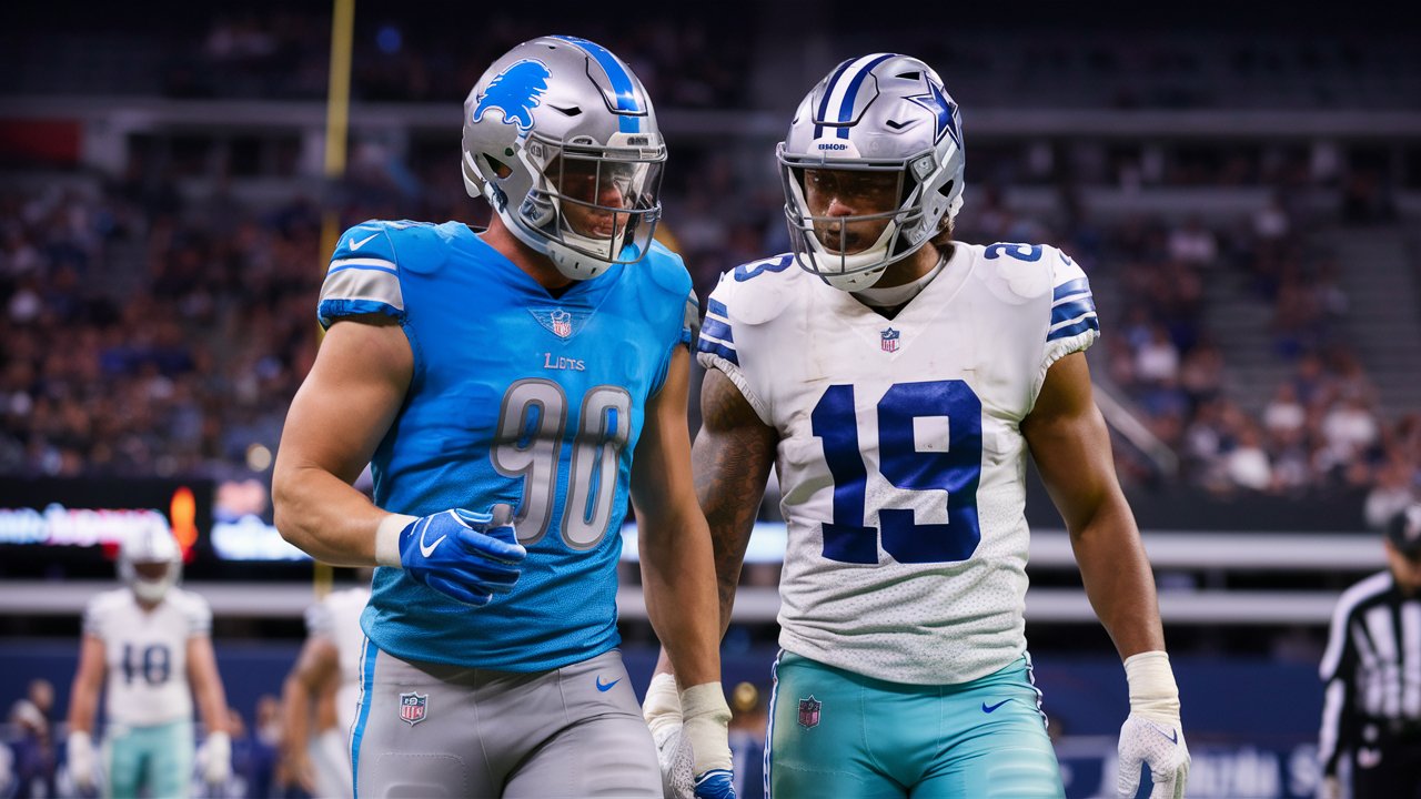detroit lions vs dallas cowboys stats
