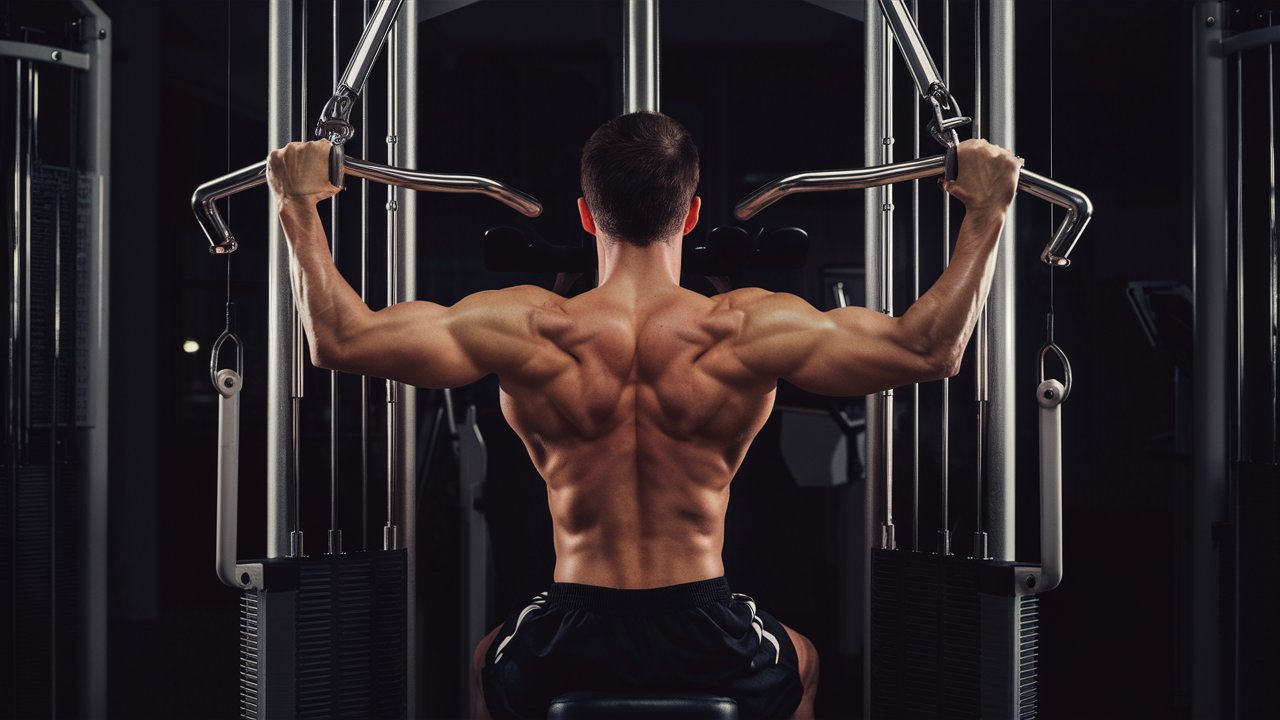 lat pull down machine​
