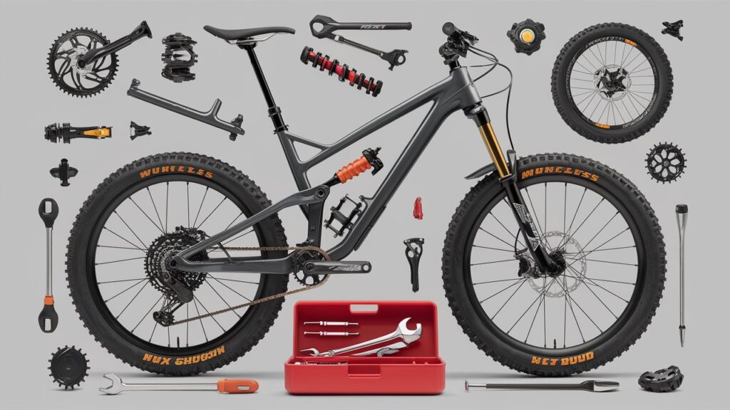 mountain bike parts